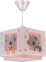 Dalber Koala Hanglamp 63262S roze