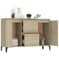 vidaXL Dressoir 104x35x70 cm spaanplaat sonoma eikenkleurig