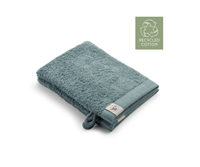 Walra 2x washandjes - Remade Cotton - Jade - 16x21cm  - 550 gram - Katoen / Organic