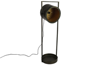 Countryfield Moderne zwarte ''Patony'' lamp L - L36xB30,5xH106,5 cm