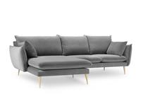 Milo Casa | 3.5-zitshoekbank Elio links velvet
