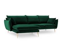 Milo Casa | 3.5-zitshoekbank Elio links velvet