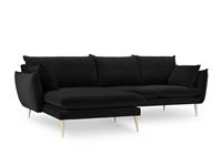 Milo Casa | 3.5-zitshoekbank Elio links velvet