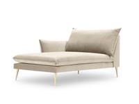 Milo Casa | Chaise Longue Elio links velvet