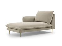 Cosmopolitan Design | Chaise longue Vienna Gold hoek links