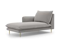 Cosmopolitan Design | Chaise longue Vienna Gold hoek links