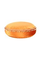 Kayoom Sitzhocker Pouf Taj Mahal 425, stilvolle Pompom-Umrandung