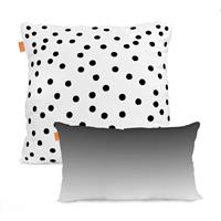 Blanc | Set van 2 kussenhoezen Hashtag