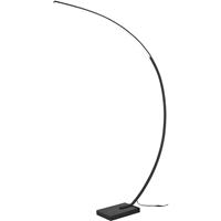 BES LED Led Vloerlamp - Trion Bango - 18w - Warm Wit 3000k - Rechthoek - Mat Zwart - Aluminium