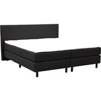 Budget Home Store Boxspring Luca in stof Hugo Black