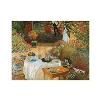 Claude Monet e Dèjeuner Kunstdruk 70x50cm