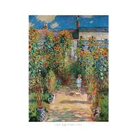 PGM Claude Monet - Le jardin de l'artiste Kunstdruck 50x70cm