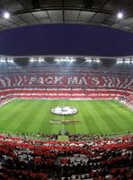 Wizard+Genius FC Bayern München Stadion Choreo Vlies Fototapete 192x260cm 4-Bahnen