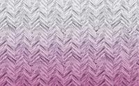Komar Herringbone Pink Vlies Fototapete 400x250cm 4-Bahnen