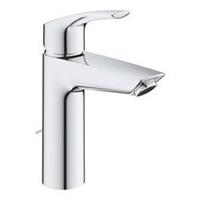 Grohe Eurosmart wastafelmengkraan 228x121x196mm met ketting Chroom 2339430E