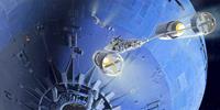 Komar Star Wars Classic RMQ Death Star Assault Vlies Fototapete 500x250cm 10-Bahnen