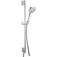 Xenz Pure Glijstangset 70cm met geïntegreerde wandinlaat chroom Hoogglans PU5960