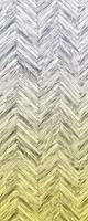 Komar Herringbone Yellow Vlies Fototapete 100x250cm 1-Bahn