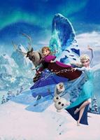 Komar Frozen Elsas Magic Vlies Fototapete 200x280cm 4-Bahnen