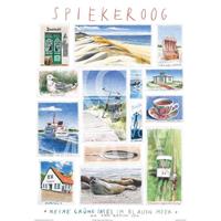 Andy Airfixx piekeroog Kunstdruk 50x70cm