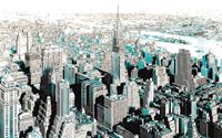Komar Gotham Fototapete 400x250cm 8-Bahnen