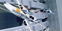 Komar Star Wars Classic RMQ X-Wing vs TIE-Fighter Vlies Fototapete 500x250cm 10-Bahnen