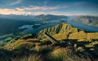 Komar Green Ridges Vlies Fotobehang 450x280cm 9-banen