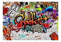 Colorful Graffiti Vlies Fotobehang 100x70cm