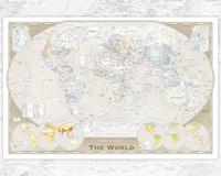 GBeye World Map Tripel Poster 50x40cm