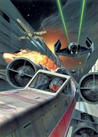 Komar Star Wars Classic Death Star Trench Run Vlies Fototapete 200x280cm 4-Bahnen