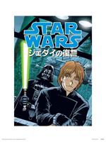 Pyramid Star Wars Dark Side Anime Kunstdruk 30x40cm