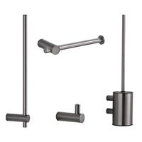 Saniclear Academy toiletaccessoiresset verouderd ijzer