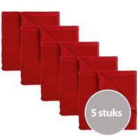 The One Towelling The One Keukendoek 50 x 50 cm Rood - 5 stuks