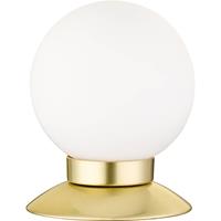 BES LED Led Tafellamp - Trion Princy - 3w - Warm Wit 3000k - Dimbaar - Rond at Goud - Aluminium