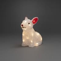 Konstmide SEASON LED-Leuchtfigur Kaninchen, Batteriebetrieb