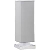 BES LED Led Tafellamp - Tafelverlichting - Trion Piti - E14 Fitting - Dimbaar - Rond at Nikkel - Aluminium