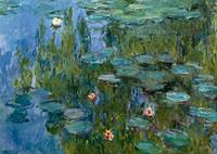 Claude Monet - Seerosen Kunstdruk 29.7x21cm