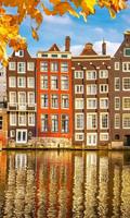 Dimex Houses in Amsterdam Vlies Fotobehang 150x250cm 2-banen