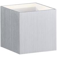 Osram ed Wandlamp - Trion Loacy - 4w - Warm Wit 3000k - Vierkant at Grijs - Aluminium