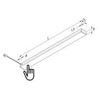 HERA LED onderbouwlamp Top-Stick FMT, 3.000K, 60cm