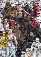 Komar Star Wars Retro Cartoon Vlies Fototapete 200x280cm 4-Bahnen