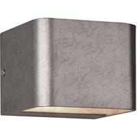 Osram ed Wandlamp - Trion Molvan - 4w - Warm Wit 3000k - Rechthoek at Nikkel - Aluminium