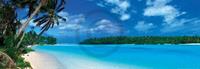 Shutterstock - Panoramic Lagoon Kunstdruk 95x33cm