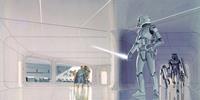 Komar Star Wars Classic RMQ Stormtrooper Hallway Vlies Fotobehang 500x250cm 10-banen