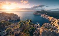 Komar Mediterranes Spektakel Vlies Fotobehang 450x280cm 9-banen