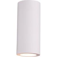 BES LED Led Wandlamp - Wandverlichting - Trion Zaza - Gu10 Fitting - Rond at Wit - Gips