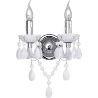 BES LED Led Wandlamp - Wandverlichting - Trion Lucy - E14 Fitting - Rond at Wit - Aluminium