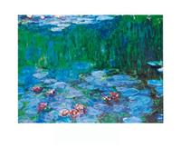 Claude Monet - Nymphéas Kunstdruk 30x24cm