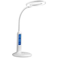 BES LED Led Bureaulamp Met Kalender - Aigi Aviny - 7w - Aanpasbare Kleur - Dimbaar at Wit