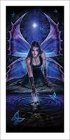 Pyramid Anne Stokes Immortal Flight Kunstdruk 50x100cm